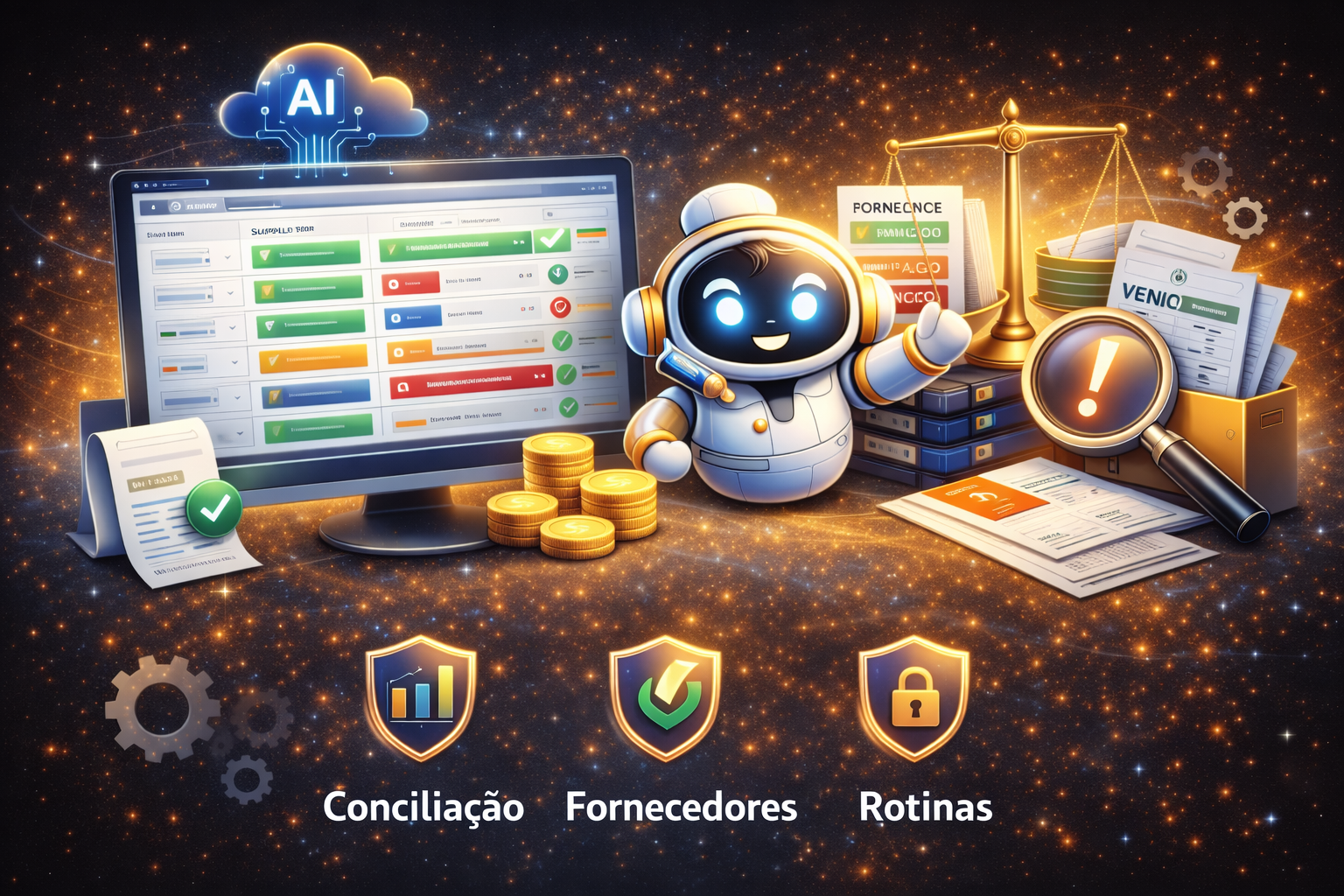 IA Conciliador de Fornecedores